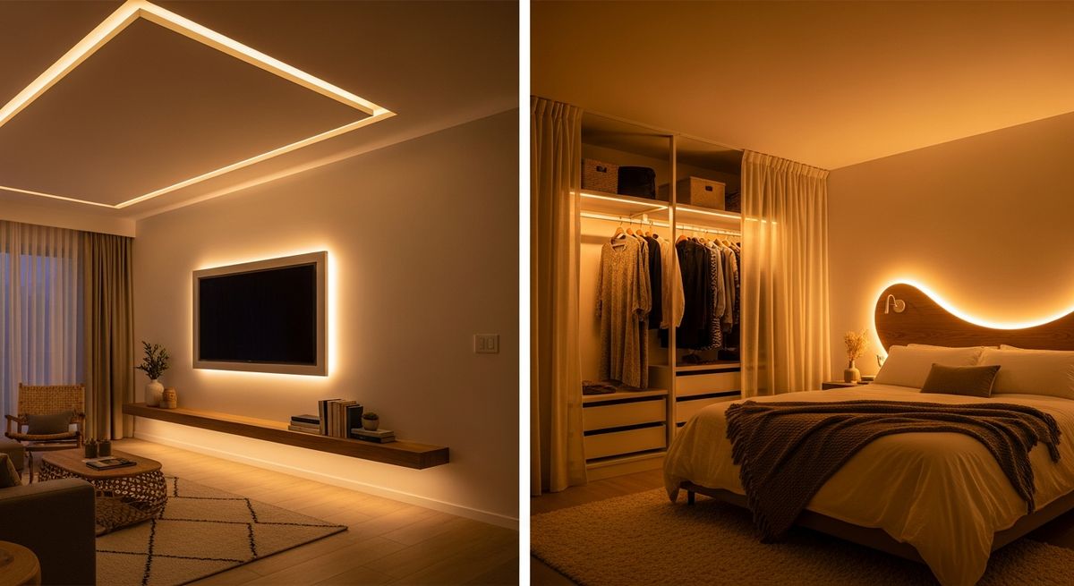 LED Strip Lighting Ideas for Every Room at Home — ARUM