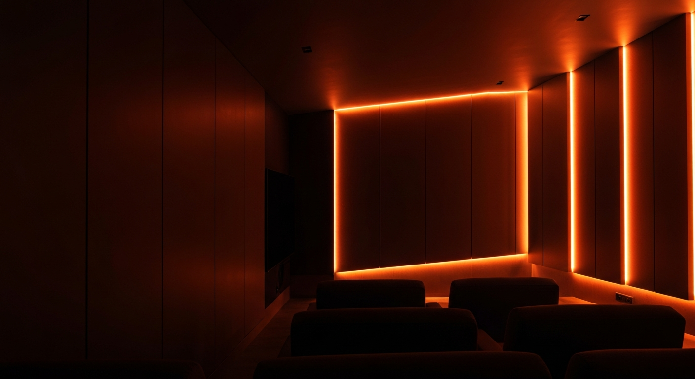 ไฟ LED Strip โฮมเธียเตอร์ — ติดตรงไหน เลือกสีอะไร ให้ได้อารมณ์ซีนีม่าจริง