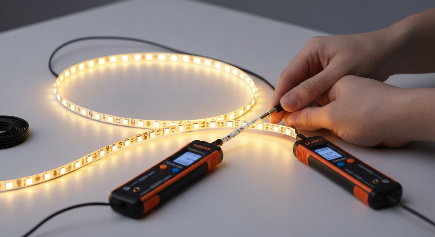 LED Strip ไม่สว่าง ไม่ตอบสนอง หรือกระพริบ — วิธีแก้ไข 5 ข้อที่มักเจอ