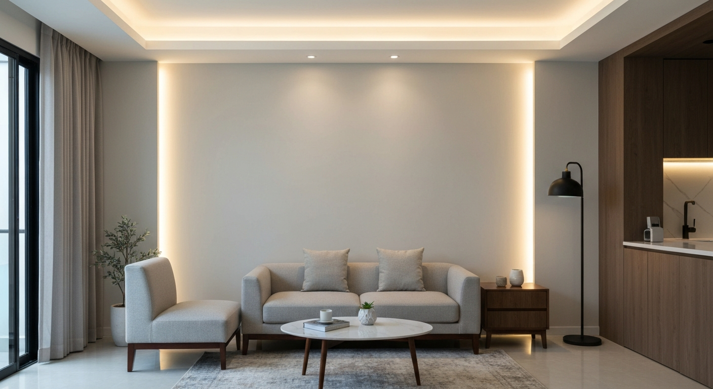 LED Strip Wallwash ส่องผนัง — เทคนิคทำผนังสวยด้วยแสง