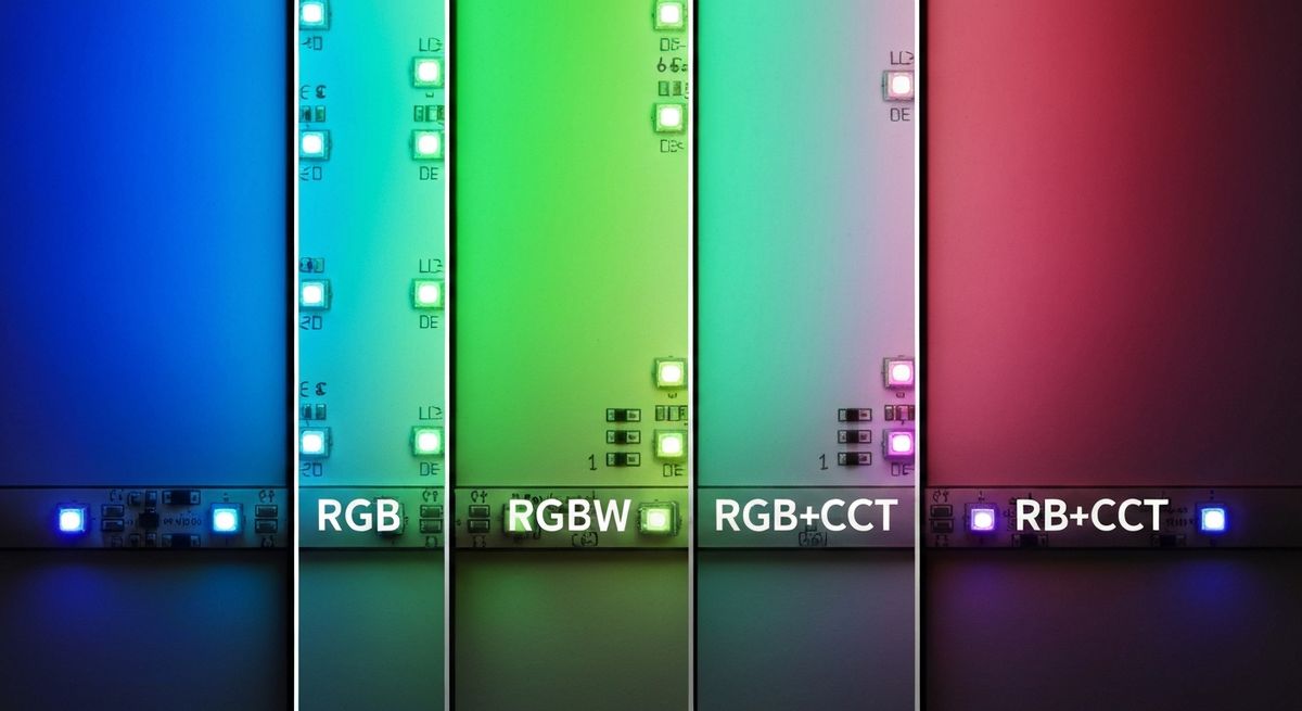 Lab Distance Vs. Rgb RGB vs RGBW vs RGB+CCT — What's the Difference? Choosing the Right ...