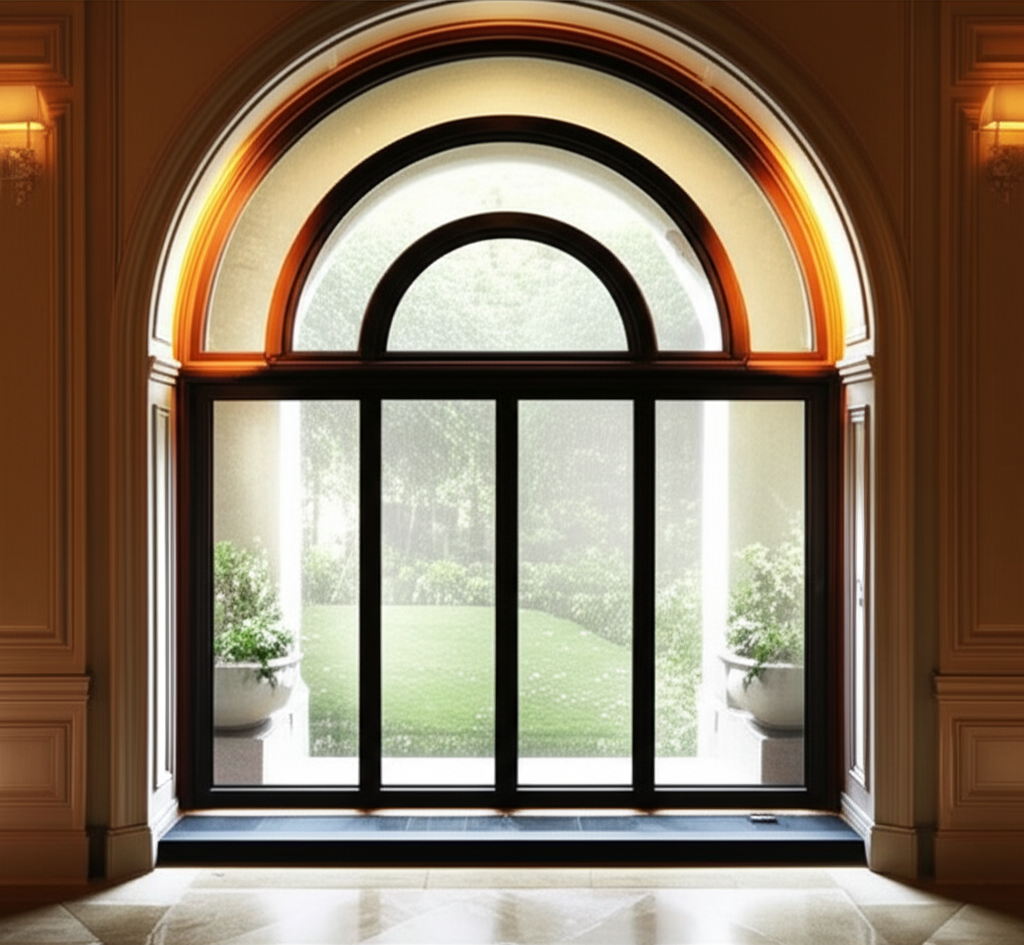 ติดไฟตามซุ้มประตูโค้ง