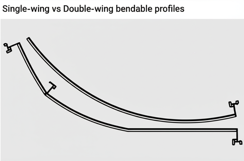 ติดไฟผนังโค้ง