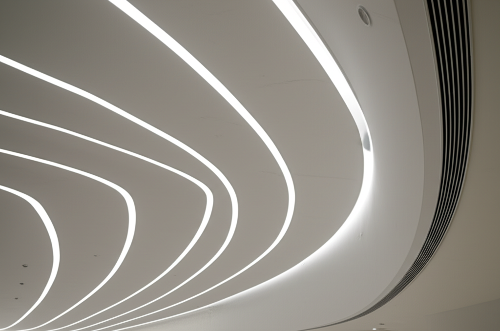 ติดไฟตามซุ้มประตูโค้ง