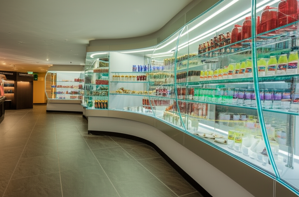 ทำไฟขอบเพดานโค้ง