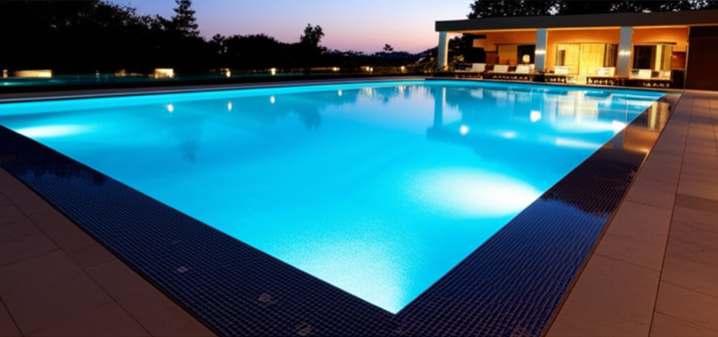 ไฟขอบบันได มองเห็นขั้นชัดเจน