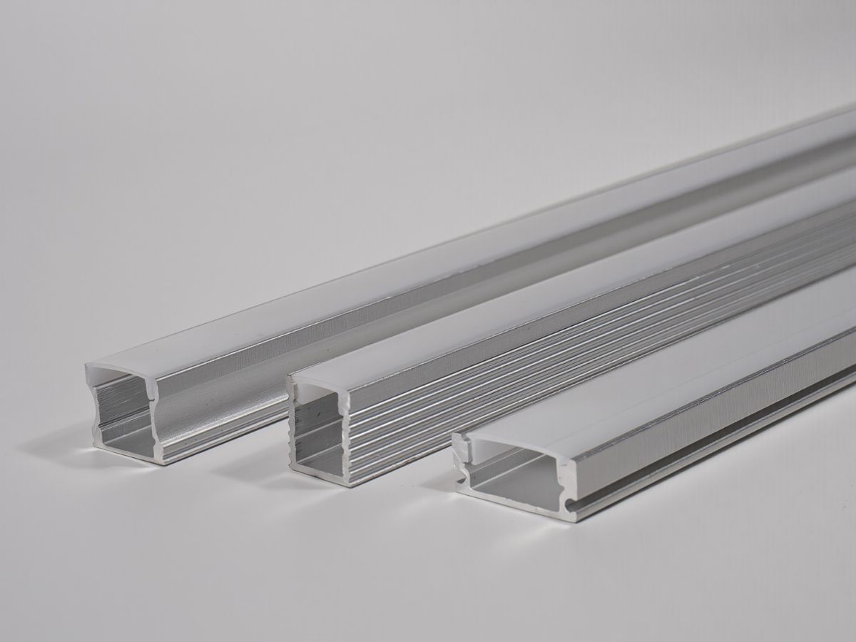 Aluminum Profile แบบไม่มีปีก