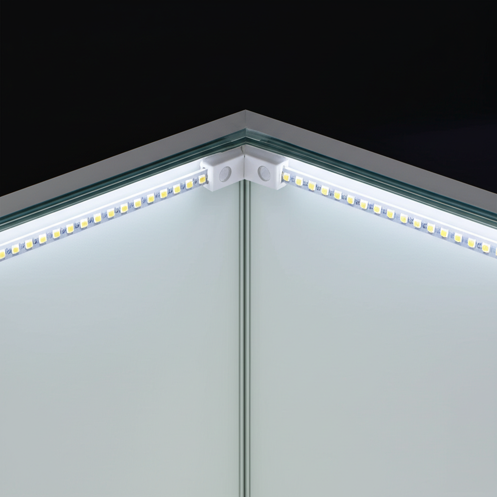 เข้ามุมตู้โชว์ 90 องศา