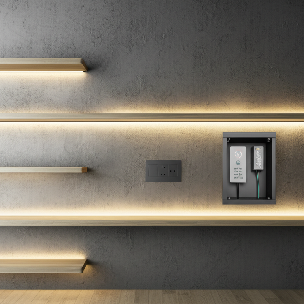 ฝัง Controller ไว้หลังสวิตช์