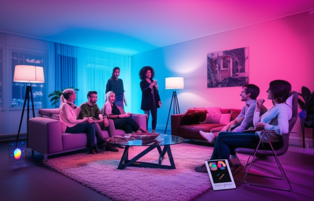 เลือกสีจาก Color Wheel สำหรับปาร์ตี้