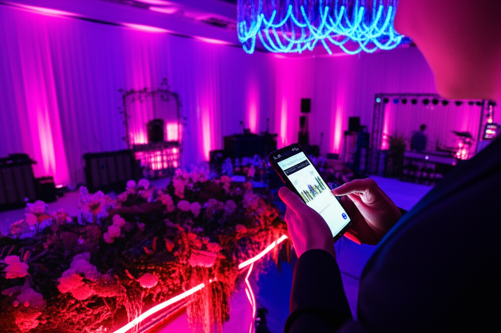 ควบคุมเอฟเฟกต์ LED Running จากแอพมือถือ