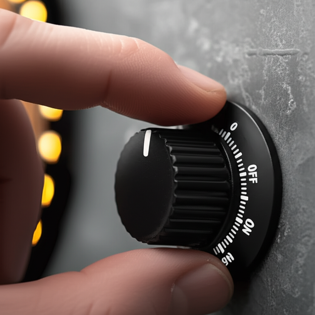 หมุนปรับความสว่างได้ง่าย