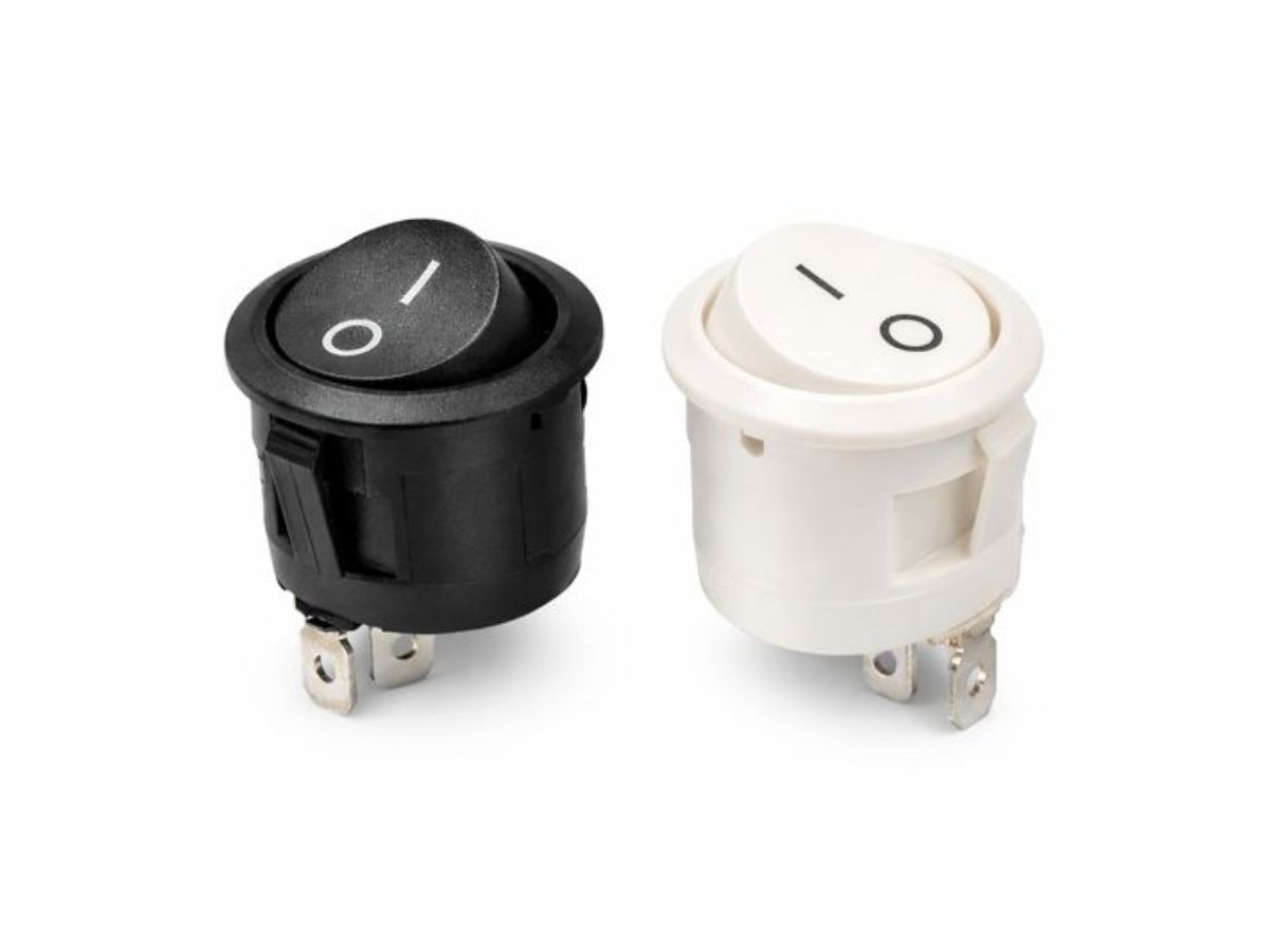 Mini Round Boat Rocker Switch