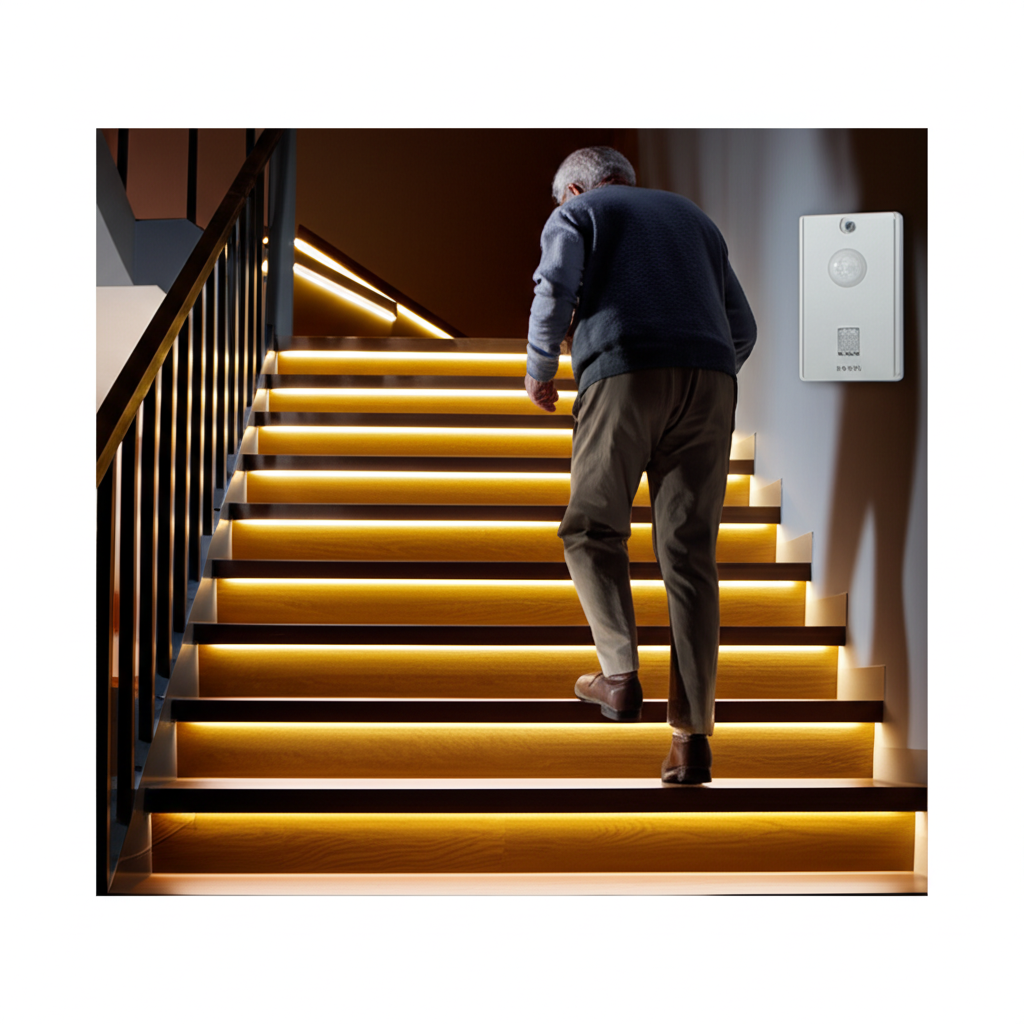 ผู้สูงอายุเดินบันไดปลอดภัยขึ้น