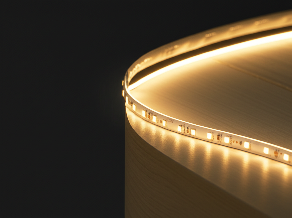 ดัดโค้งได้ ไม่ขาดแสง