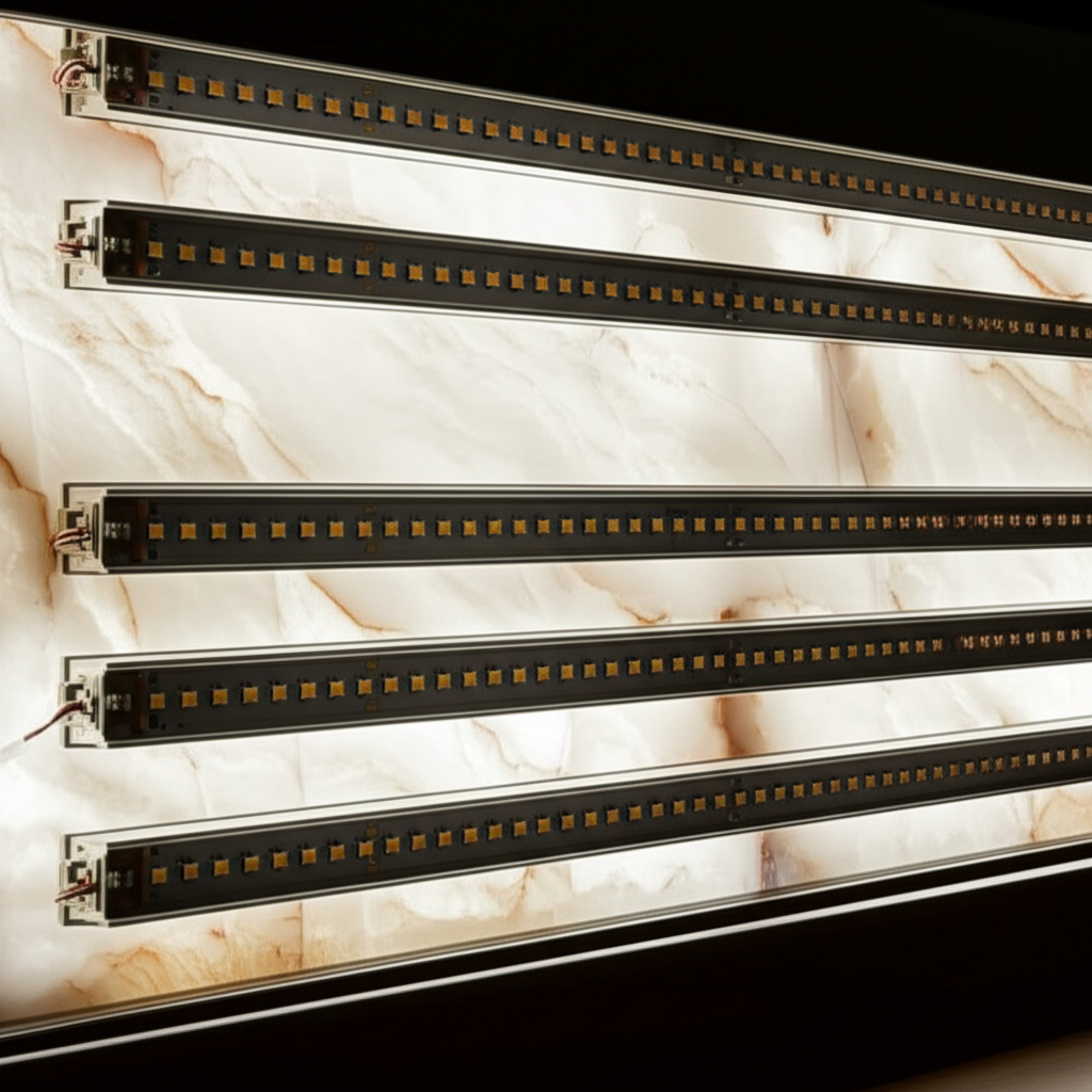 ออกแบบมาเพื่องาน Lightbox โดยเฉพาะ ด้วยเลนส์กระจายแสงและระยะห่าง LED ที่คำนวณมาอย่างเหมาะสม