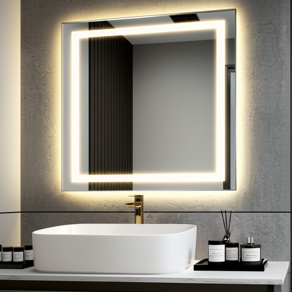 ซ่อนในร่องกระจก สร้างเอฟเฟกต์ลอยตัว