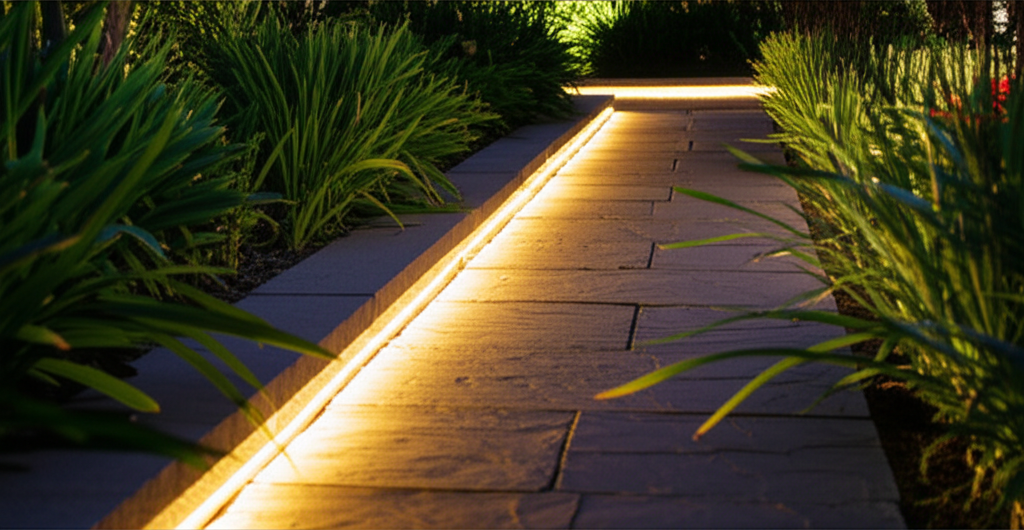 ขอบทางเดินสวน ทนแดดทนฝนหลายปี