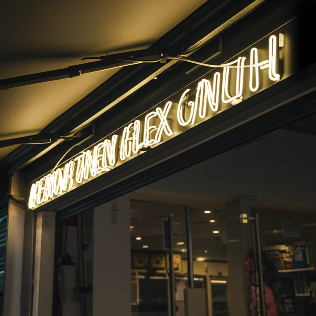 ป้ายร้านค้า ใช้ไฟบ้านตรงๆ ไม่ต้องซื้อหม้อแปลง