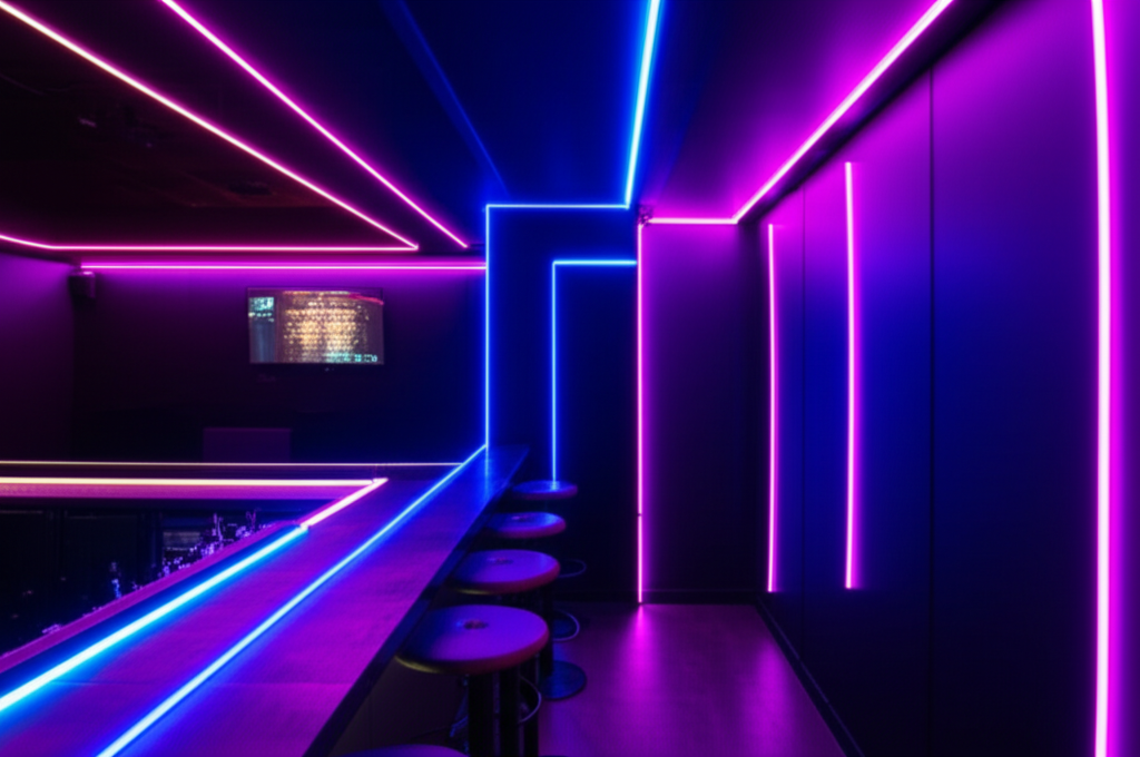 เหมาะกับงานโชว์ ตกแต่งเชิงกราฟิก ไฟเส้นเสริมดีไซน์ที่ต้องการเปลี่ยนสี