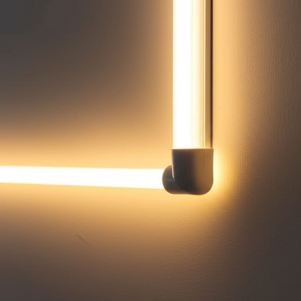 ปิดปลาย Neon Flex หลังติดตั้ง