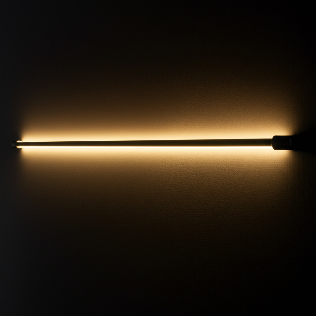 ปิดปลาย Black Neon Flex หลังติดตั้ง