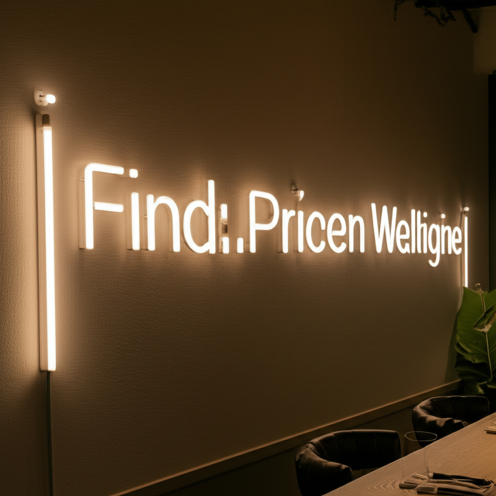 ปิดปลาย Neon Flex หลังติดตั้ง