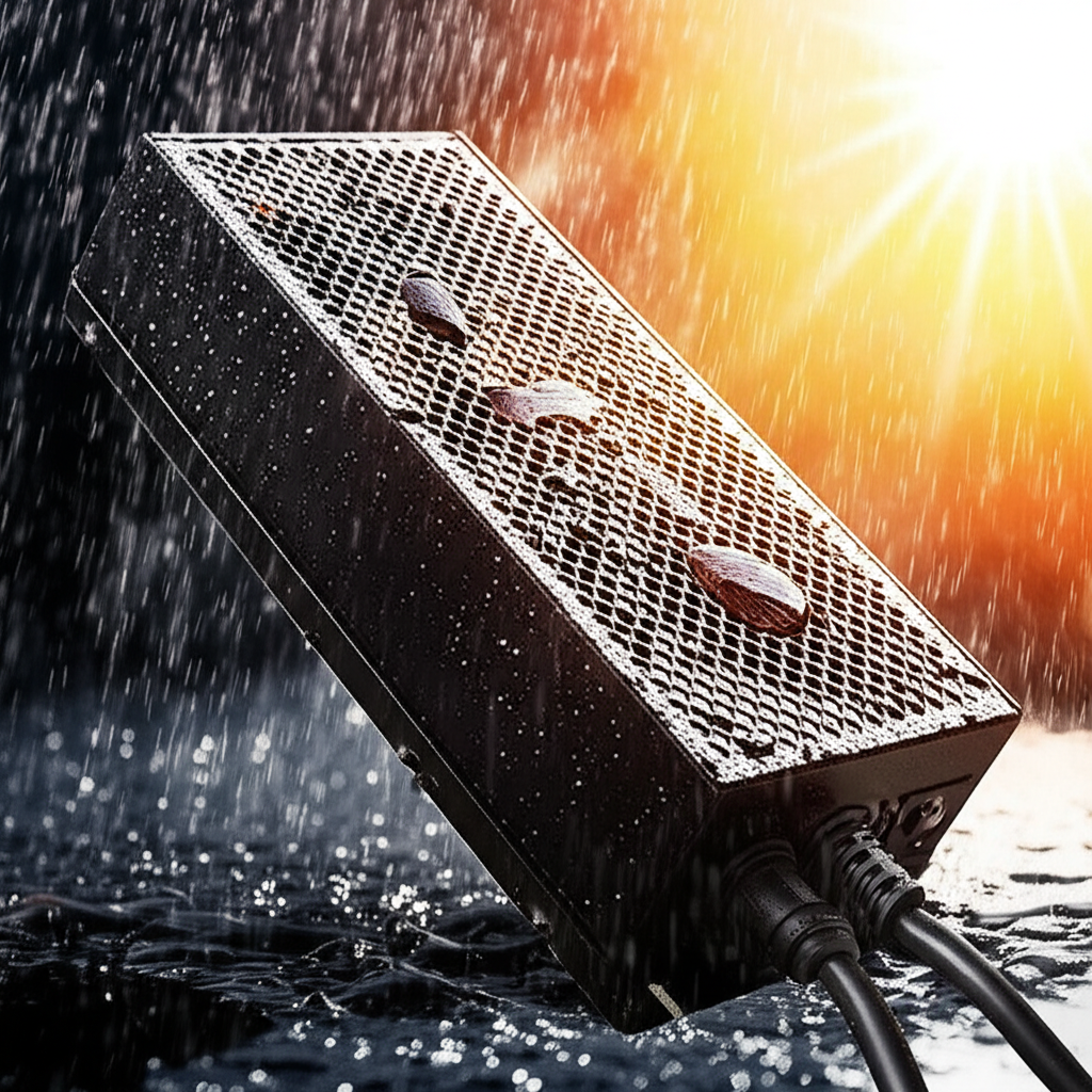 กันน้ำ IP67 จุ่มน้ำได้ชั่วคราว ใช้งานกลางแจ้งได้จริง