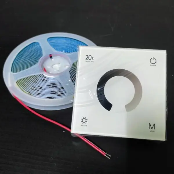 ชุดคุมไฟเส้น t1ด้านหลังเป็นไฟเส้น COB LED STRIP 12V