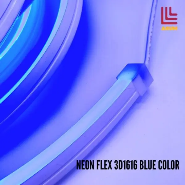 ไฟเส้น neon flex 24v 3d1616 blue color