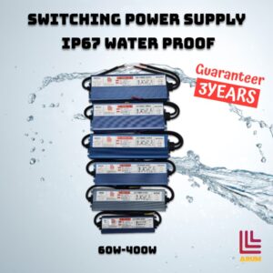switching power supply IP67 water proof