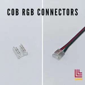 ข้อต่อไฟเส้น cob RGB