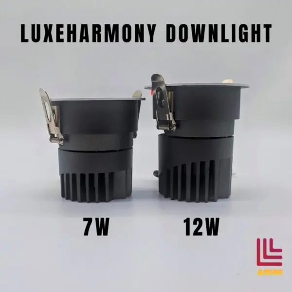 LuxeHarmony Downlight 7w and12w