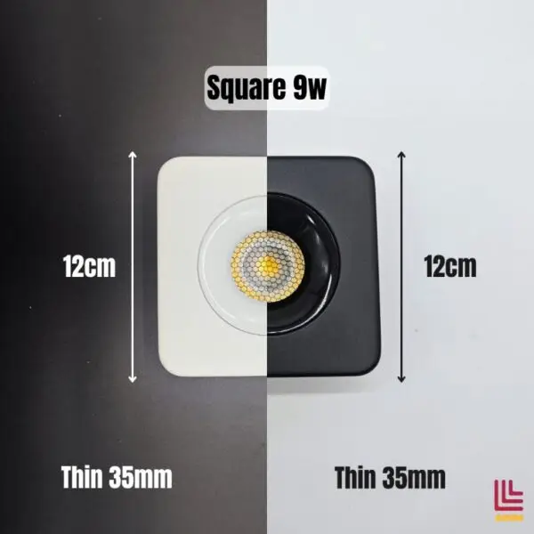 SLIMAURA 9w Square