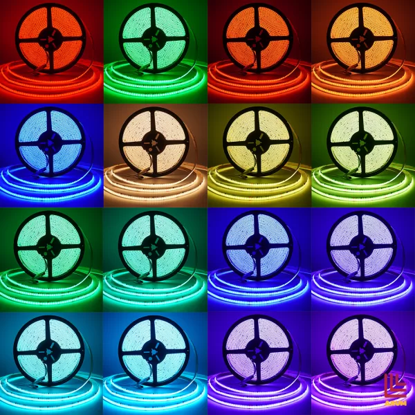 COB LED Strip 24V RGBW Magic Color - Image 8